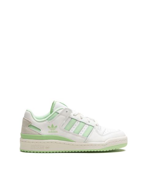 Forum Low CL "White/Green Spark" sneakers