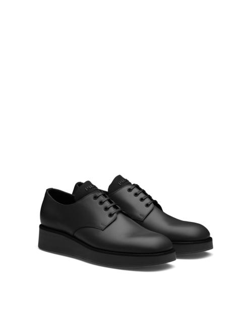 Prada Brushed leather Derby shoes