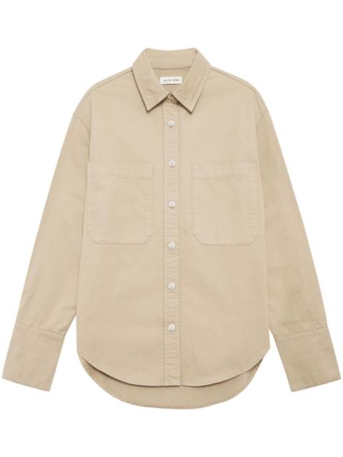 ANINE BING Dante cotton shirt