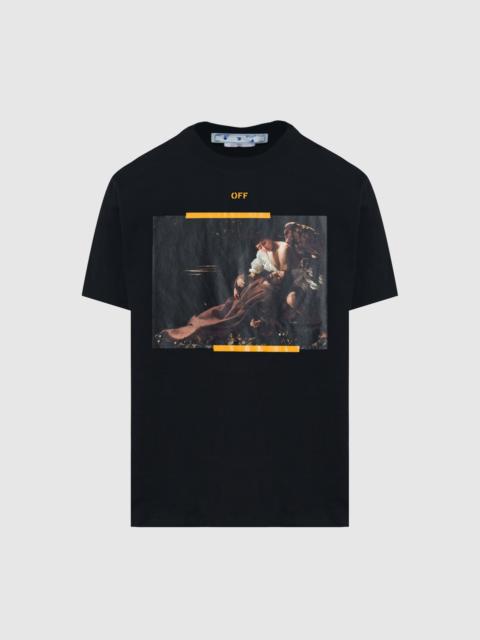 Off-White DIAGONAL ARROW CARAVAGGIO ST FRAN TEE