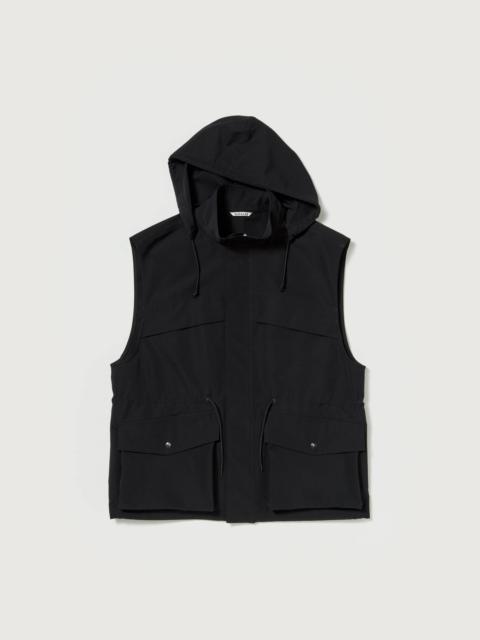 AURALEE WOOL MAX CANVAS OVER VEST