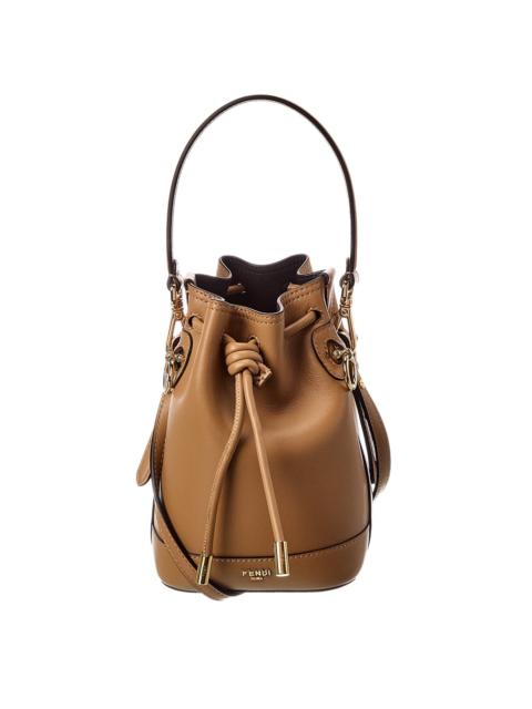 FENDI Mon Tresor Mini Leather Bucket Bag