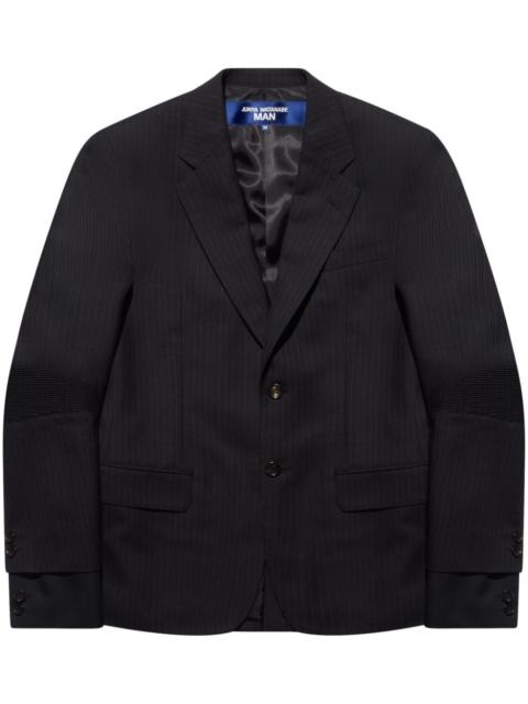 notched-lapels wool blazer