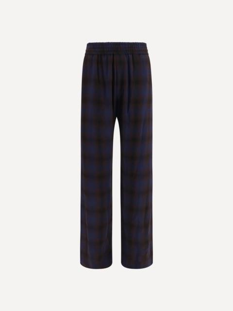 Dries Van Noten Checked Trousers