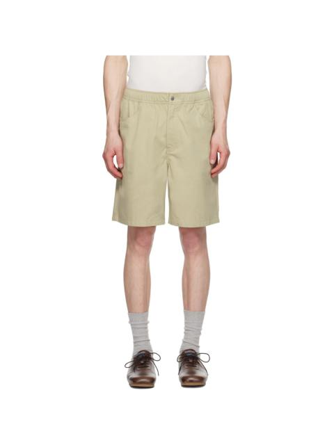 NORSE PROJECTS Beige Ragnar Fine Broken Twill Shorts