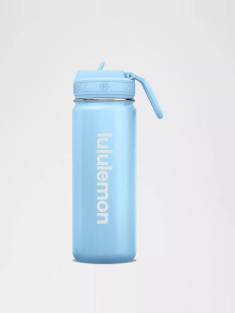 lululemon Back to Life Sport Bottle 18oz Straw Lid *Shine