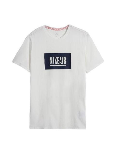 Nike Nike x Pigalle Crossover 공기 티 캐주얼 스포츠 둥근 목 짧은 소매 Breathable 백색 886681-133