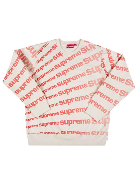 Supreme Radial Crewneck 'Natural'