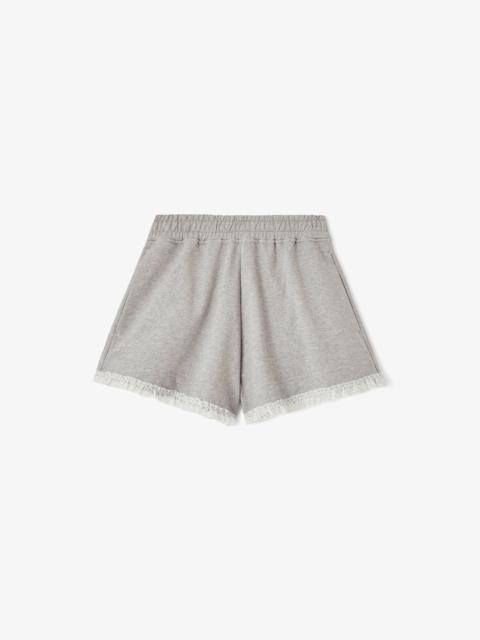 GANNI SHORTS IN GREY ISOLI