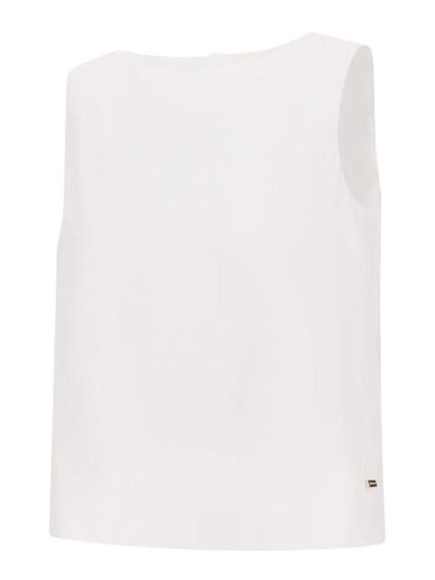 Herno Sleeveless Back Detail Top