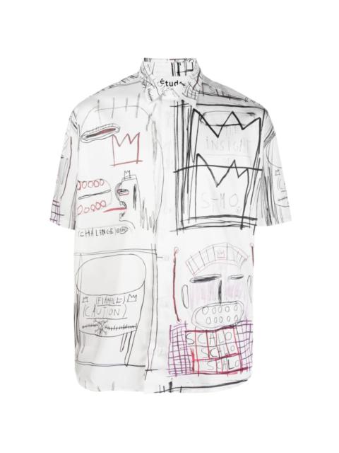 Étude x Jean-Michel Basquiat short-sleeve shirt