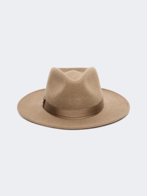 Max Mara CARPA Wool and cashmere felt hat - BEIGE