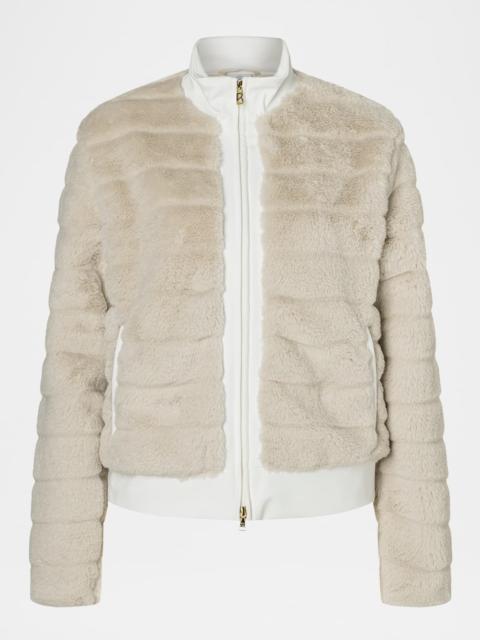 BOGNER Katniss Faux Fur Combo Jacket