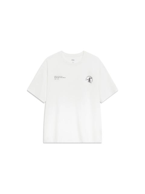 Li-Ning x Disney Oswald Graphic T-shirt 'White' AHST315-4