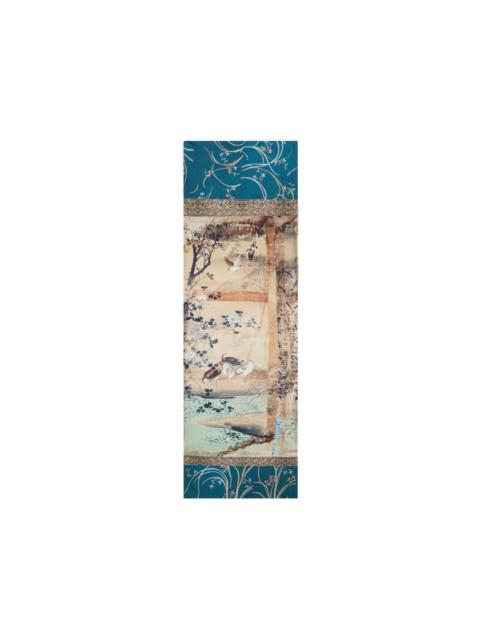 Pierre-Louis Mascia Aloewon silk scarf