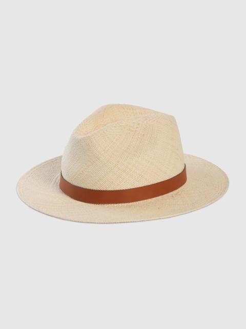 GUCCI Raffia wide-brimmed hat