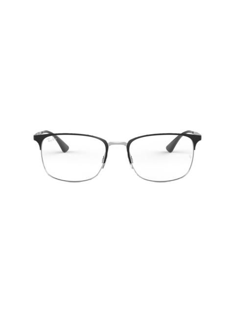Ray-Ban square-frame glasses