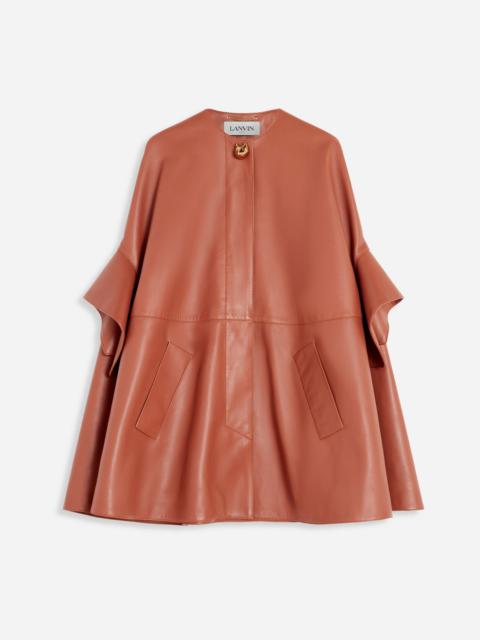 Lanvin LEATHER CAPE