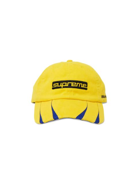 Supreme Supreme Jagged Visor 6-Panel 'Yellow'