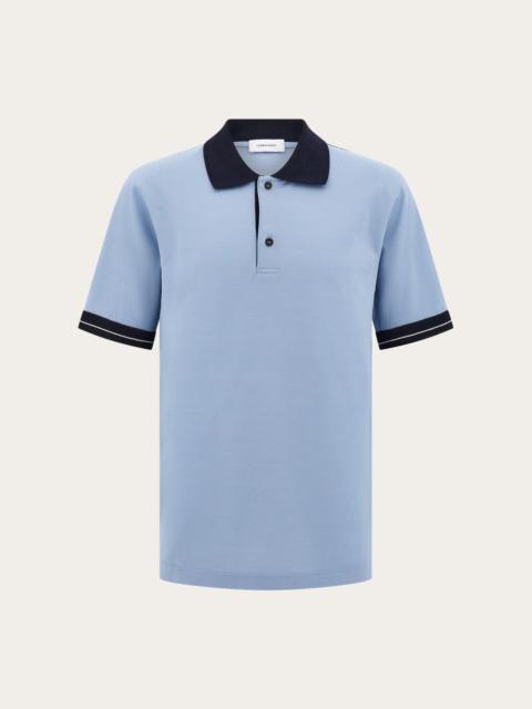 FERRAGAMO Short sleeve polo shirt