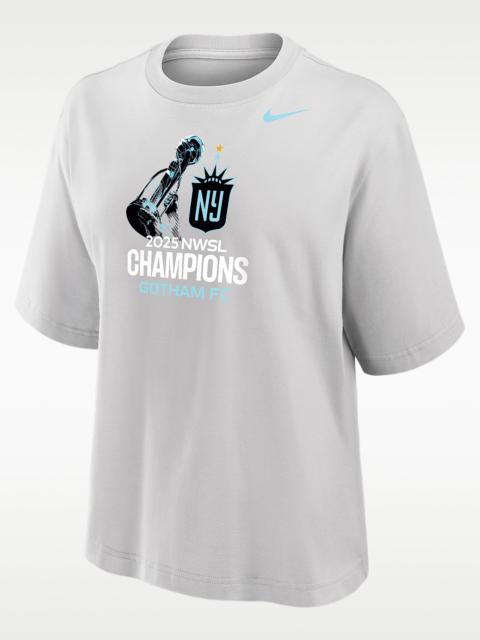 Nike Gotham FC Women's NWSL Champions Boxy T-Shirt