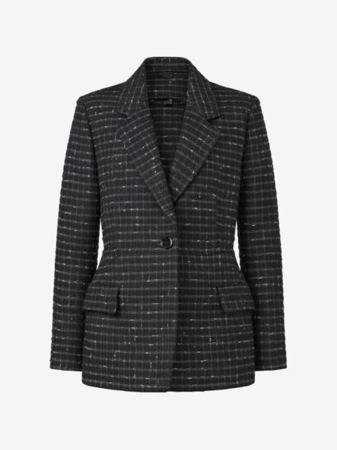 MSGM checked single-breasted blazer