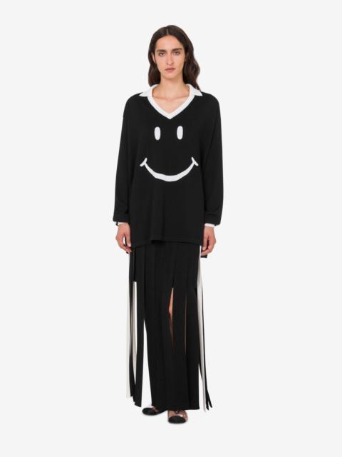 Moschino SMILEY® EXTRA-FINE MERINO WOOL SWEATER