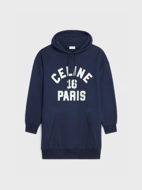 CELINE CELINE 16 HOODIE IN COTTON FLEECE