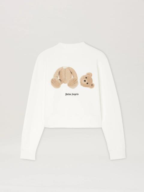 PALM BEAR FITTED CREW SWEATSHIRT