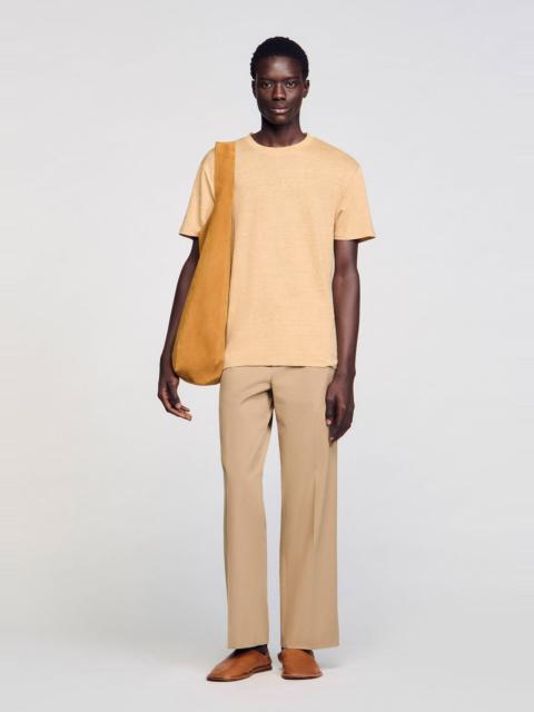 Sandro LINEN T-SHIRT