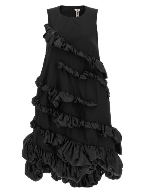 Comme Des Garçons Sculptural Ruffles Dress