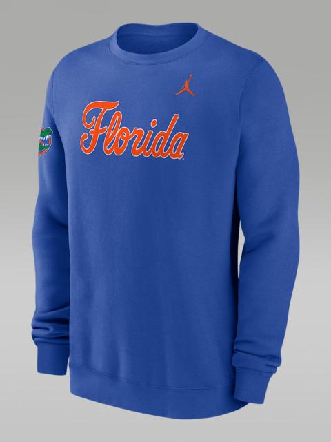 Jordan Florida Sideline Club Men's Jordan Brand College Pullover Crew