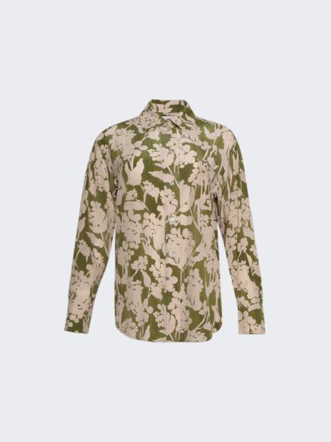 Victoria Beckham Pyjama Shirt Parkeet And Blush