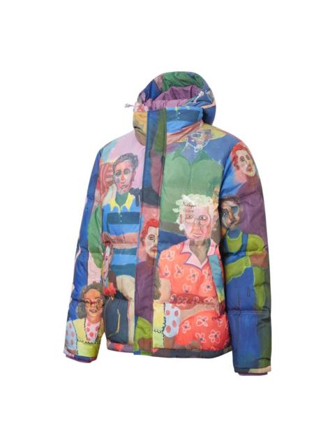 PUMA x Kidsuper Studio Printed Puffer Down Jacket 'Blue Red Green Purple' 531186-02