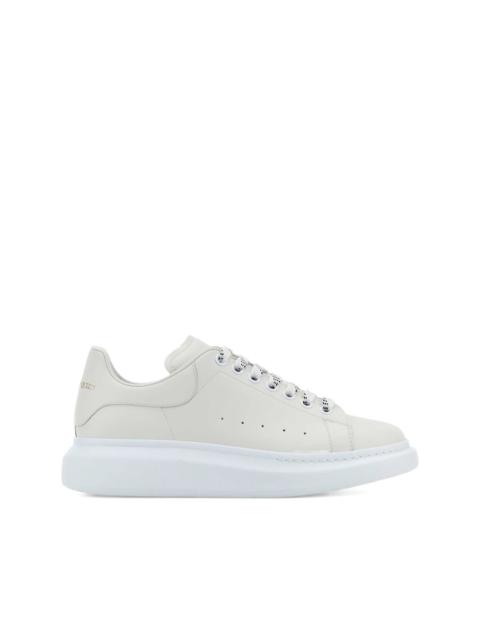 Oversized lace-up sneakers