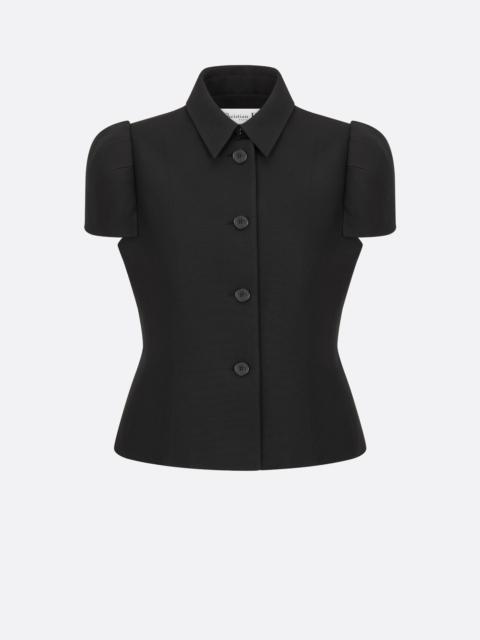 Fitted Short-Sleeved Jacket