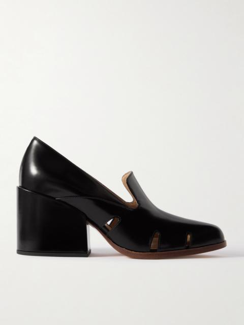 GABRIELA HEARST Eliza Cutout Leather Pumps