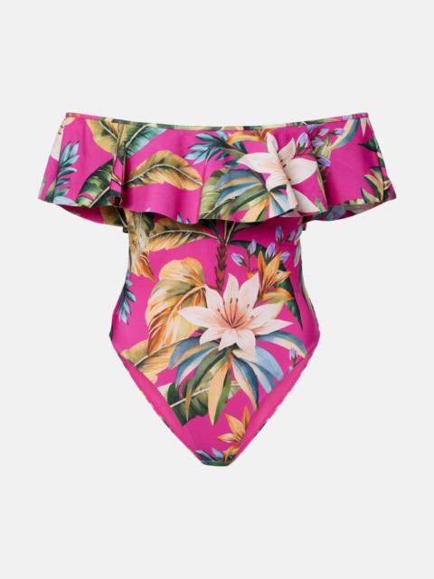 Printed swimsuit