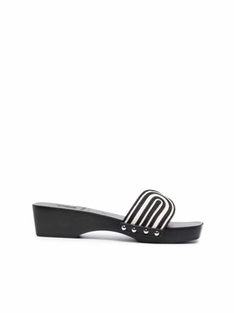 the harness clog sandals