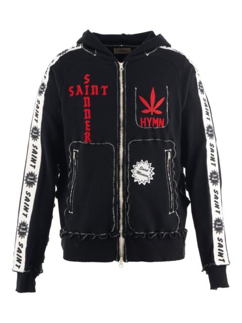 SAINT M×××××× x A LOVE MOVEMENT appliqué hoodie
