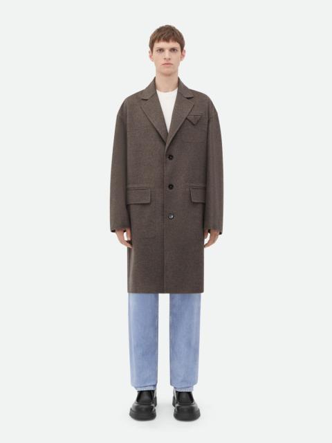 Bottega Veneta Light Wool Cashmere Kimono Coat