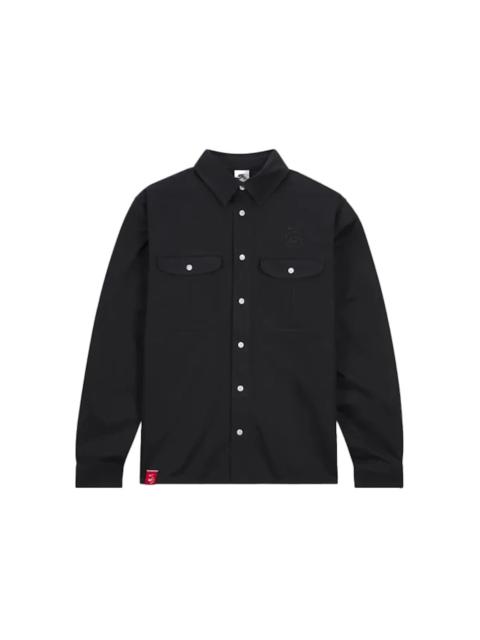 Nike Nike SB x N7 Tanglin Long-Sleeve Button Up Black