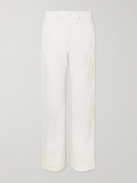 AMI Paris Mid-rise Wide-leg Jeans