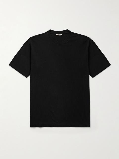 AURALEE Cotton-Jersey T-Shirt Black