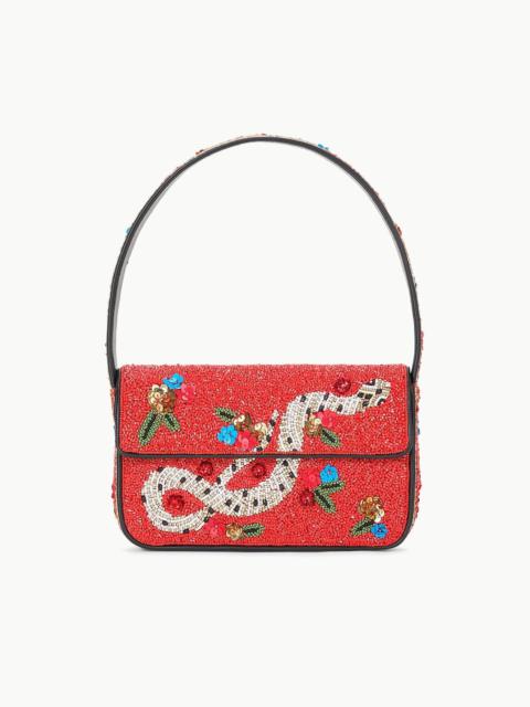 STAUD STAUD TOMMY BEADED BAG YEAR OF THE SNAKE