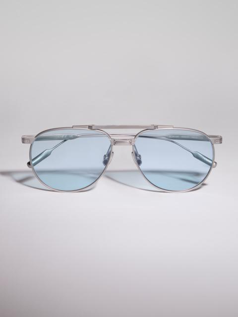 Brunello Cucinelli Titanium sunglasses with photochromic lenses