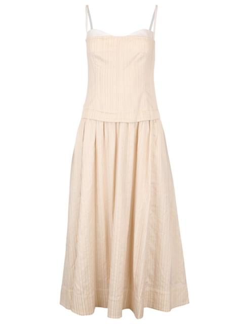 SIMKHAI Quinlin Bustier Midi Dress
