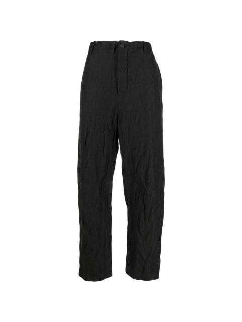 Arc straight-leg trousers