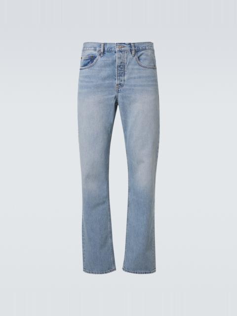 FRAME Mid-rise straight jeans