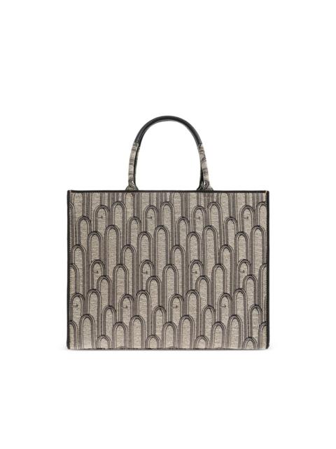 FURLA large Opportunity patterned tote bag